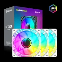 PACK 3FAN GAMEMAX KF300R WHITE ARGB