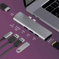 autre-adaptateur-7-en-1-hub-type-c-to-hdmi-4k-thunderbolt-3usb-30-sd-pour-macbook-proair-2018-2020-bir-el-djir-oran-algerie