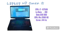 Laptop HP omen 15