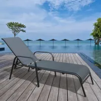 TRANSAT CHAISE PLAGE PISCINE JARDIN