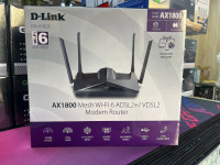 reseau-connexion-d-link-dsl-x1852e-modem-router-wi-fi-6-ax1800-vdsl2adsl2-bab-ezzouar-alger-algerie