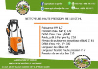 jardinage-nettoyeur-haute-pression-stihl-re110-hussein-dey-alger-algerie