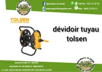 dévidoir tuyau Tolsen 