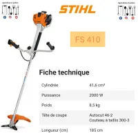 débroussailleuse sthil fs410