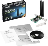 Carte reseau / PCI express Asus PCE-AC51 resau sans fil AC750