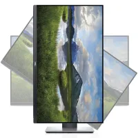 Ecran Dell 27 pouces full HD ips P2719H displayport + 2 HDMI + 5 USB + rotatif 45 + pivotant 90