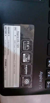 NootBook Acer Aspire V5-123