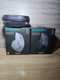Logitech MX Master 4 - Souris sans fil ergonomique + case protection inclus