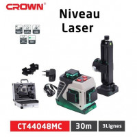 outillage-professionnel-niveau-laser-crown-3-lignes-interieur-et-exterieur-blida-algerie