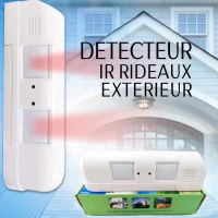 Détecteur de Mouvement PIR à rideau Extérieur