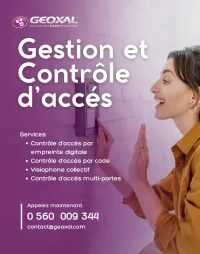 Gestion Contrôle D'accès | GEOXAL