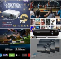   BenQ TK850i  4K HDR PRO, 3000 ANSI lumens, Android TV, Google Play, Résolution 3840 x 2160   