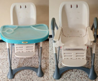 produits-pour-bebe-chaise-a-manger-haute-et-reglable-marque-mini-pouce-bir-el-djir-oran-algerie