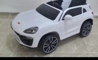 Voiture électrique NEUF blanc PORCSH  avec telecommande avec   سيارة  اطفال جديدة  كهربائية