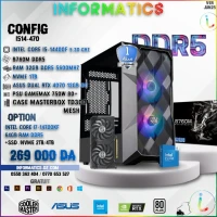 INFORMATICS CONFIG DDR5 I514-470 - PC GAMER | 32GB | NVME 1TB|| RTX 4070 12GB OC | 750W 