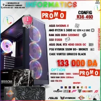 INFORMATICS CONFIG R36-460 PC GAMER | RYZEN 5 3600 | RTX 4060 08GB OC|8GB  | SSD 512GB