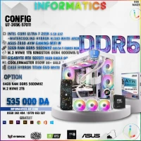 INFORMATICS CONFIG Ultra7-256K-570TI - 5070Ti 16GB Eagle OC - Intel Core Ultra 7 265K - pc gamer