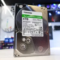 Toshiba Surveillance S300 HDD - 2TB, 4TB, 6TB