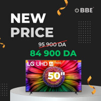 Televiseur Tv LG 50 pouce 4K Promo LG chez  BBE 
