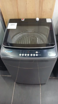 MACHINE A LAVER CANDY TOP LOADING 11KG/MOTEUR UNIVERSEL /DARK SILVER 2 ANS DE GARANTIE