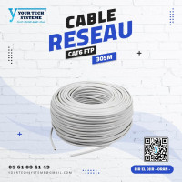 reseau-connexion-cable-cat6-ftp-305m-capsys-bir-el-djir-oran-algerie