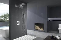 COLONNE DOUCHE ENCASTRE RODAS CHROME IMEX