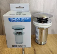 BONDE LAVABO INOX CHROME GENEBRE
