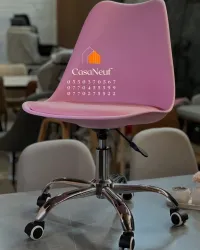 Chaises de bureau tulipe et filet