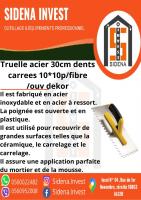 materiaux-de-construction-truelle-acier-30-cm-dents-carees-1010-pfibreouv-dekor-zeralda-alger-algerie