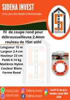 outillage-professionnel-fil-de-coupe-rond-pour-debroussailleuse-24mm-rouleau-15-m-stihl-zeralda-alger-algerie