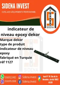 Indicateur De Niveau Epoxy Ref 1127 ** DEKOR