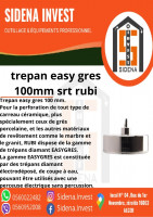 materiaux-de-construction-trepan-easy-gres-100-mm-srt-rubi-zeralda-alger-algerie