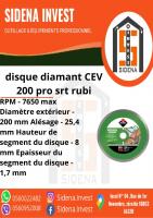 materiaux-de-construction-disque-diamant-cev-200-pro-srt-rubi-zeralda-alger-algerie