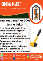 materiaux-de-construction-marteau-maillet-500-g-jaune-dekor-zeralda-alger-algerie