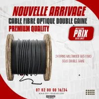 Cable fibre optique - MONOMODE, MULTIMODE