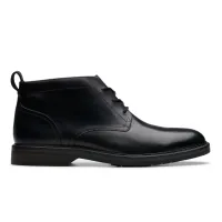 Aldwin Chukka Black Leather