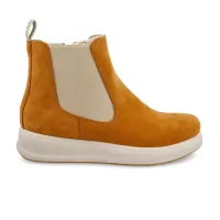 Leather Woman Ankle Boot Tan