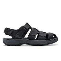 ClarksSaltway Cove Black Leather