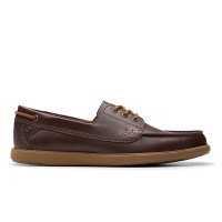 mocassins-clarks-bratton-boat-dark-brown-lea-cheraga-alger-algerie