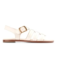 Flynn Fisherman Sandals Ivory Ltr