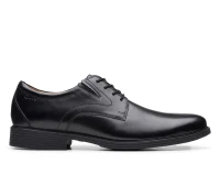 Whiddon Plain Black Leather