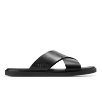 Nantucket Cross Strap Sandal Black Black