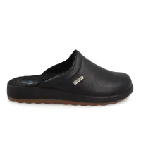 Synthetic Man Slipper Black
