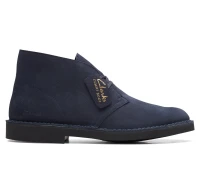 CLARKS Desert Bt Evo Navy Suede