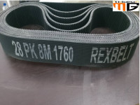 industrie-fabrication-courroies-appareil-cylindre-28pk-8m-1760-rexbelt-beni-tamou-blida-algerie