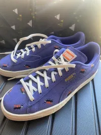 basquette puma en collaboration avec Tiny cottons