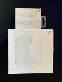 Chargeur Apple pour MacBook type C avec câble d'alimentation 2Metres 61W, 87W, 96W 