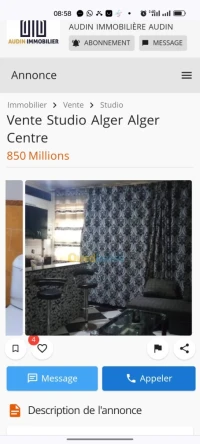 Location Studio Alger Alger centre