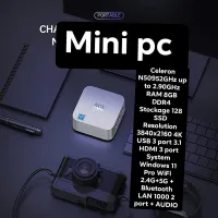 Mini pc 8GB DDR4 ROM 128GB -256 SSD