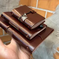 Travel's notebook en cuir véritable 